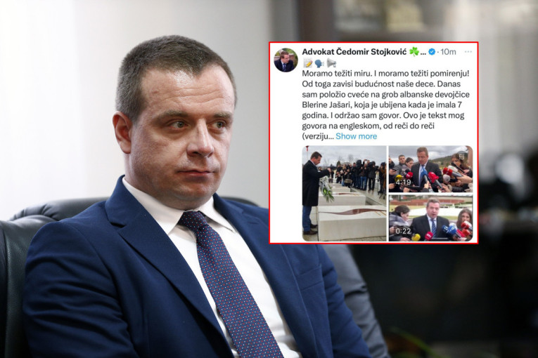 Bruka i sramota đilasovca: Otišao u Drenicu da pljuje po Srbiji i oda počast terorističkim banditima iz UČK! (FOTO)