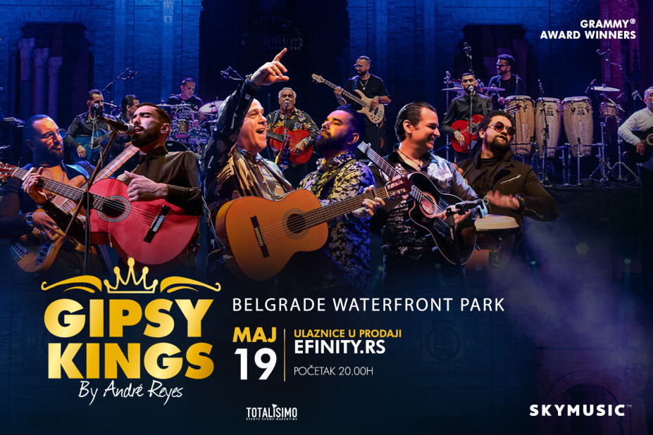 Gipsy Kings by Andre Reyes u Beogradu: Koncert ispunjen najpoznatijim flamenko-rumba melodijama najavljen za 19. maj!