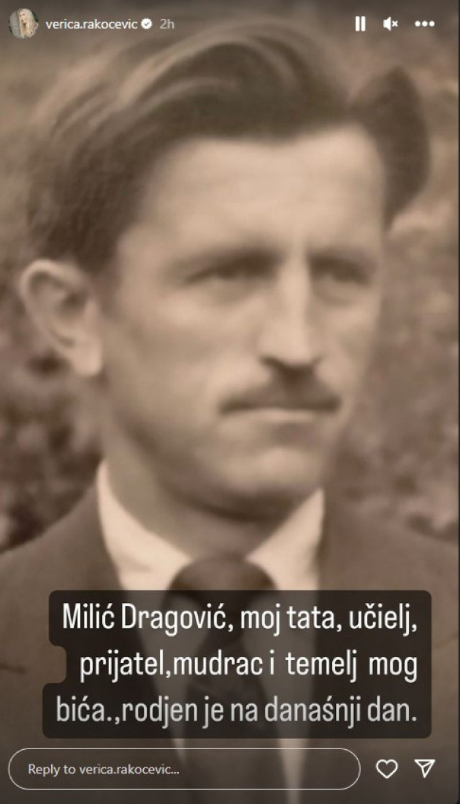 Ovako je izgledao otac Verice Rakočević! Na njegovu sahranu nije mogla da ode, a volela ga je najviše na svetu: On je temelj mog bića