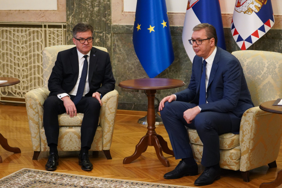 Lajčak nakon sastanka sa Vučićem: Sagledali smo stanje dijaloga i fokusirali se na stratešku perspektivu za 2024.