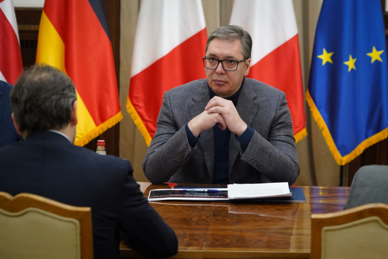 Svaka reč bi bila suvišna: Završen sastanak Vučića sa ambasadorima zemalja Kvinte