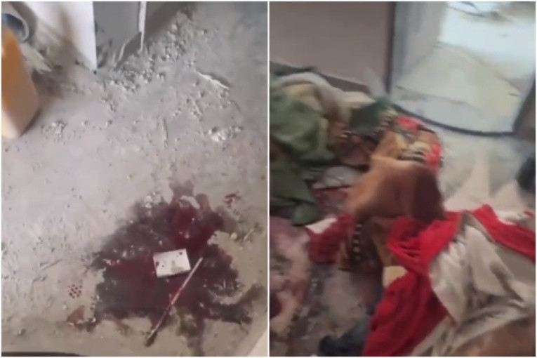 Uznemirujući snimci iz Gaze: Tela pogubljenih muškaraca leže na stepenicama zgrade