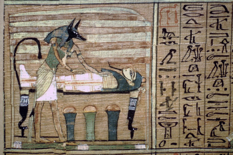 Reprodukcija čuvenog egipatskog "Anijevog papirusa" izložena u Beogradu: Izlazak duše na svetlost dana (FOTO)
