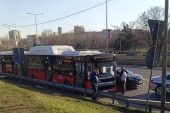 Sudar dva autobusa na Autokomandi: Stvaraju se ogromne gužve! (FOTO)