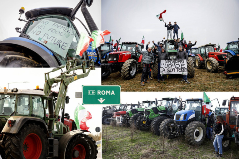 Farmeri spremaju opšti haos  u Italiji: 500 traktora stiže ka Rimu,  blokiraće kružni put