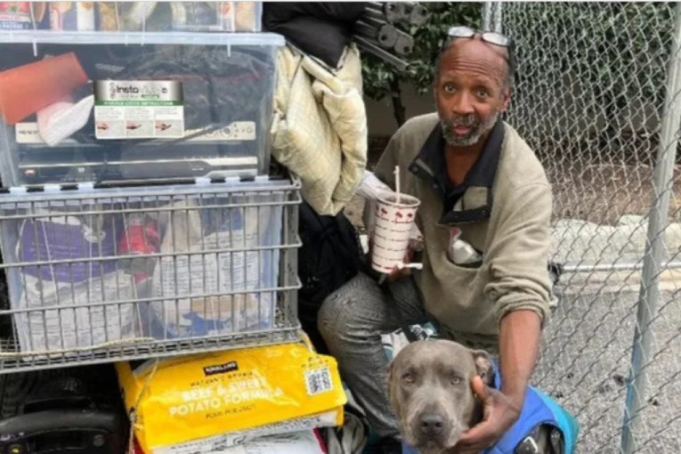 Beskućnik i njegov pas spaseni sa ulice zahvaljujući neverovatnom spletu okolnosti
