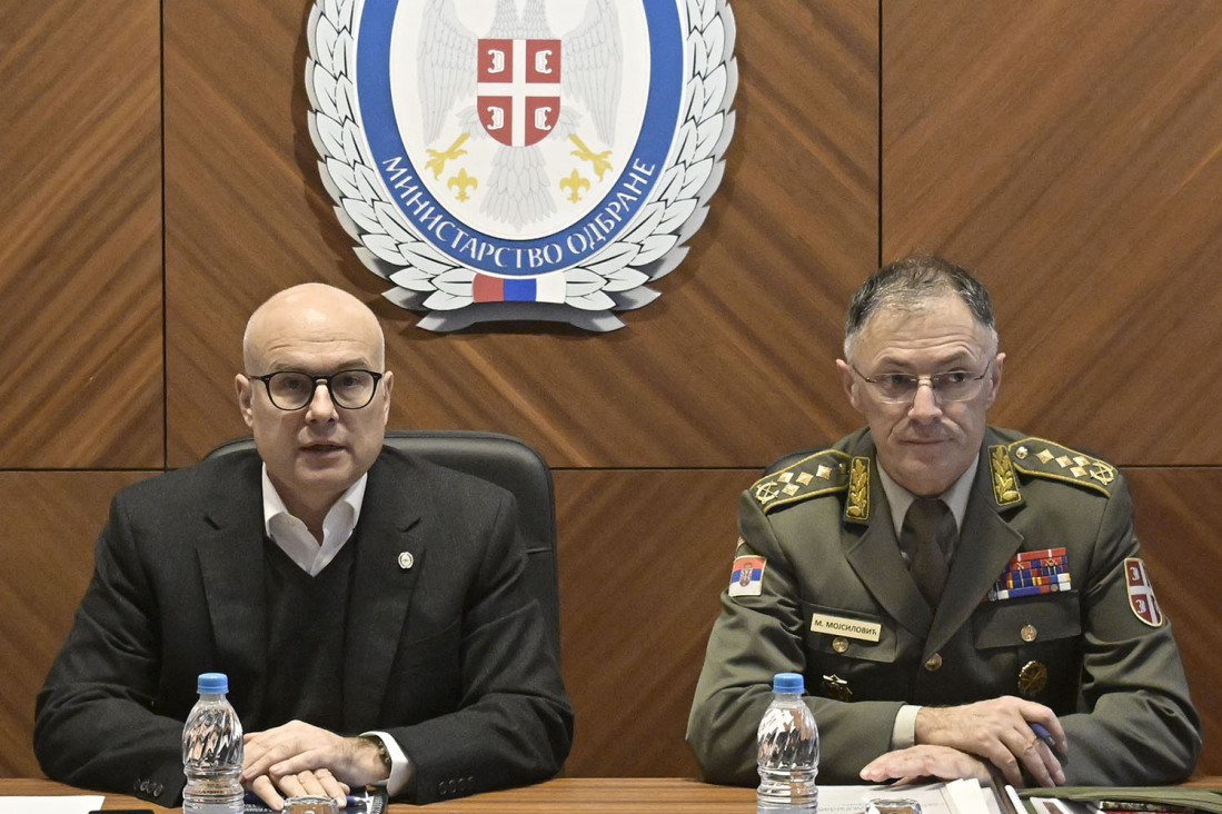 Vučević i Mojsilović sa Radnom grupom za aktiviranje obaveze vojnog roka