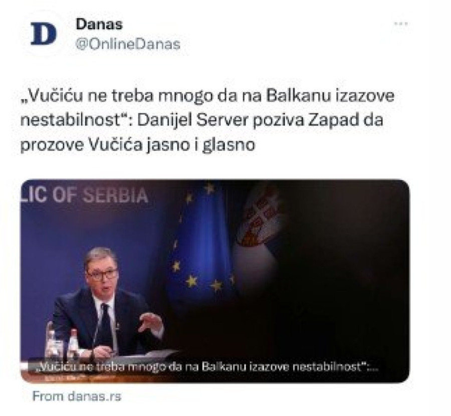 Tajkun Šolak i albanski lobista Server ujedinjeni: Hvale Kurtija, pozivaju Zapad da zgazi Vučića