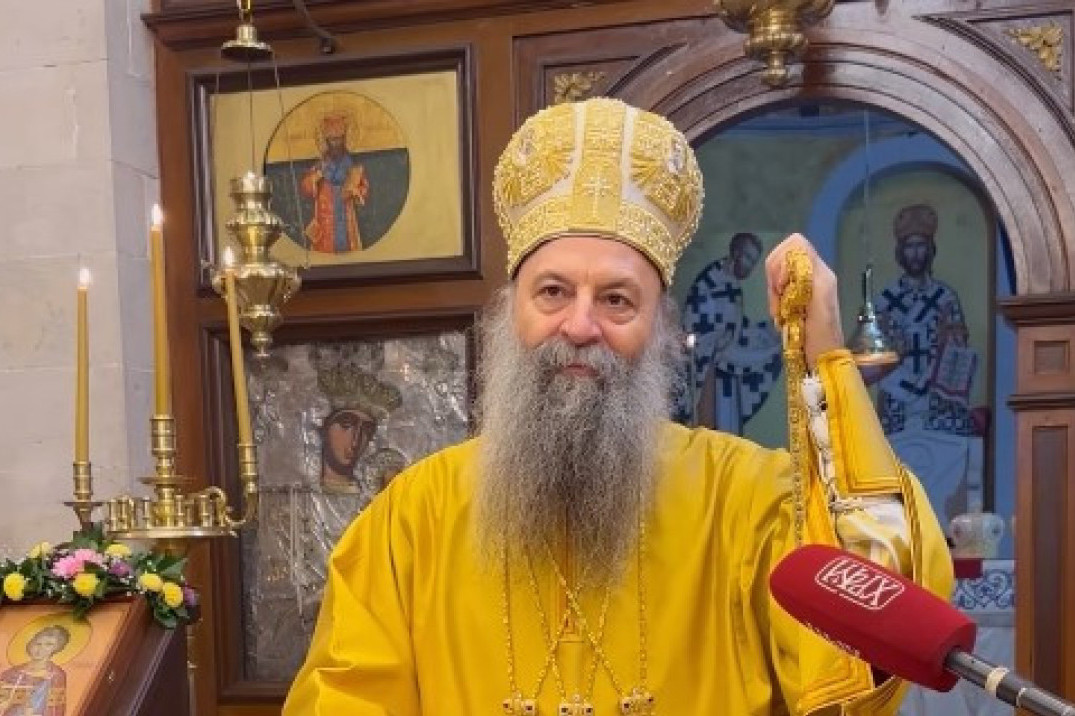 Patrijarh srpski Porfirije čestitao Uskrs po gregorijanskom kalendaru: Srećan praznik nad praznicima