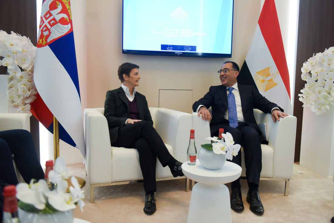 Ana Brnabić u Dubaiju: Premijerka se sastala sa premijerom Egipta