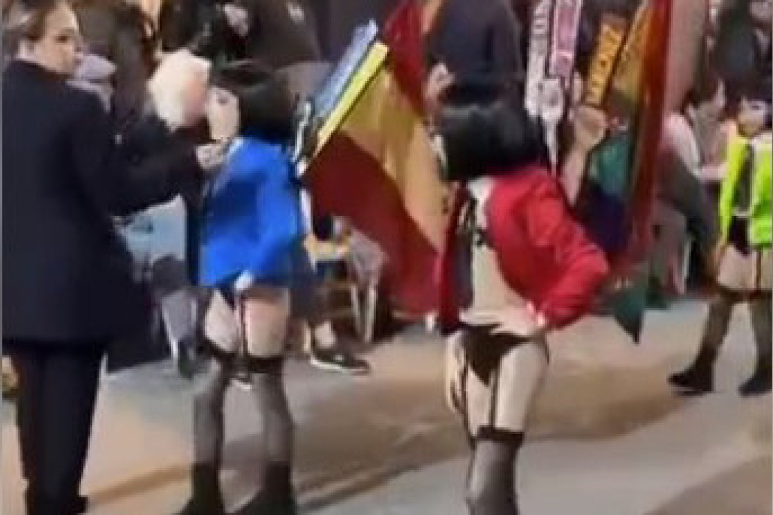 Monstrumi haraju Evropom: Parada užasa i srama,  polugola deca šetaju noseći zastave duginih boja (VIDEO)