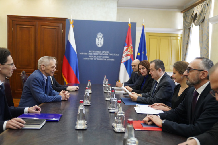 Dačić sa Bocan-Harčenkom: Zahvalnost Rusiji na doslednoj podršci teritorijalnom integritetu Srbije