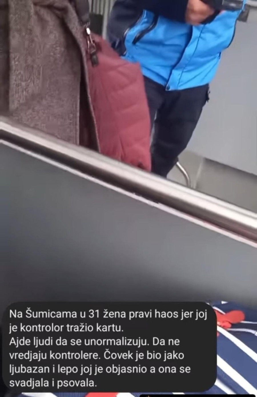 Beograđanka napravila haos u autobusu na liniji 31: Nije imala kartu, pa pokušala da pobegne!