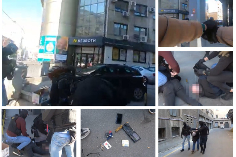 Munjevita akcija na Vračaru: Obili stan, pa uhapšeni sa kešom i nakitom (VIDEO)