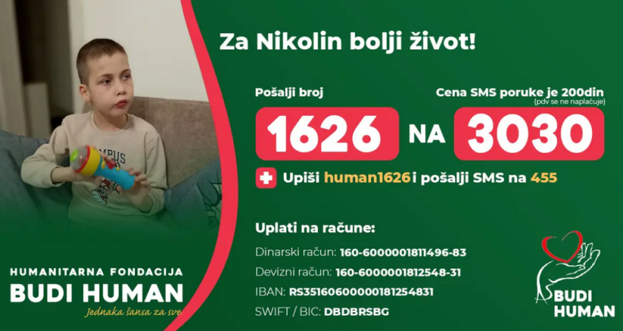 Aleksandar trči maraton za srećno Nikolino detinjstvo: Potreban mu je naš vetar u leđa da pregura 220 kilometara zbog operacije dečaka