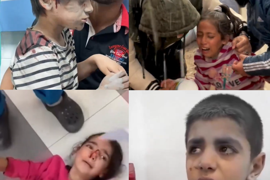 UZNEMIRUJUĆE! Deca u Gazi su prestravljena, plaše se i grmljavine: Prizori ranjenih i istraumiranih mališana kruže internetom (VIDEO)
