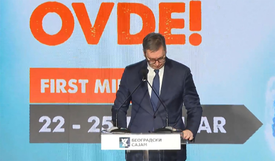 Vučić otvorio 45. Međunarodni sajam turizma: Srbija prva destinacija u svetu po stopi rasta prihoda od stranih turista