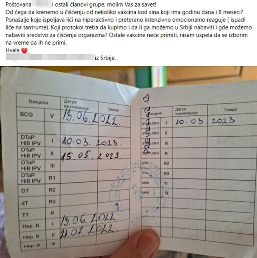 Novo ludilo antivaksera: Tvrde da su vakcinisana deca besna i hiperaktivna, pominju i sredstvo za čišćenje!