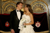 Perje na sve strane: Piksijeva ćerka imala venčanicu o kojoj se i danas priča, svi su se okretali za njom! (FOTO)