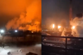 Ukrajinci dronom napali rusku čeličanu: Odjeknula eksplozija, postrojenje planulo (VIDEO)