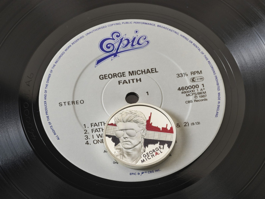 U čast Džordžu Majklu: Personalizovani kolekcionarski novčić (FOTO)