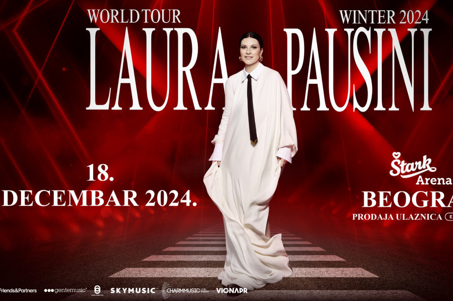 Slavna italijanska kantautorka Laura Pauzini nastupiće prvi put u Srbiji, 18. decembra u Štark Areni!