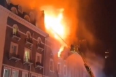 Požar u zgradi u luksuznom naselju: Jedanaest povređenih, evakuisano više od 100 ljudi (VIDEO)