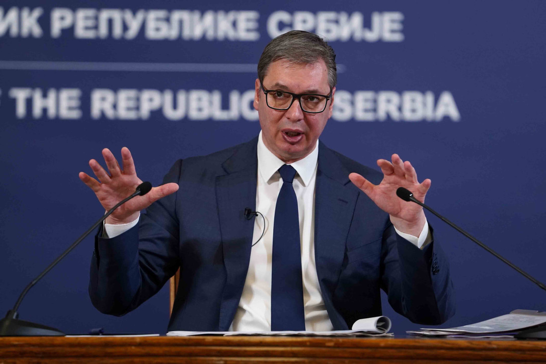 Predsednik Vučić poručio: "Daću sve od sebe da se suprotstavim onima koji bi da ruše Srbiju, suviše volim svoju zemlju da bih bio potrčko"
