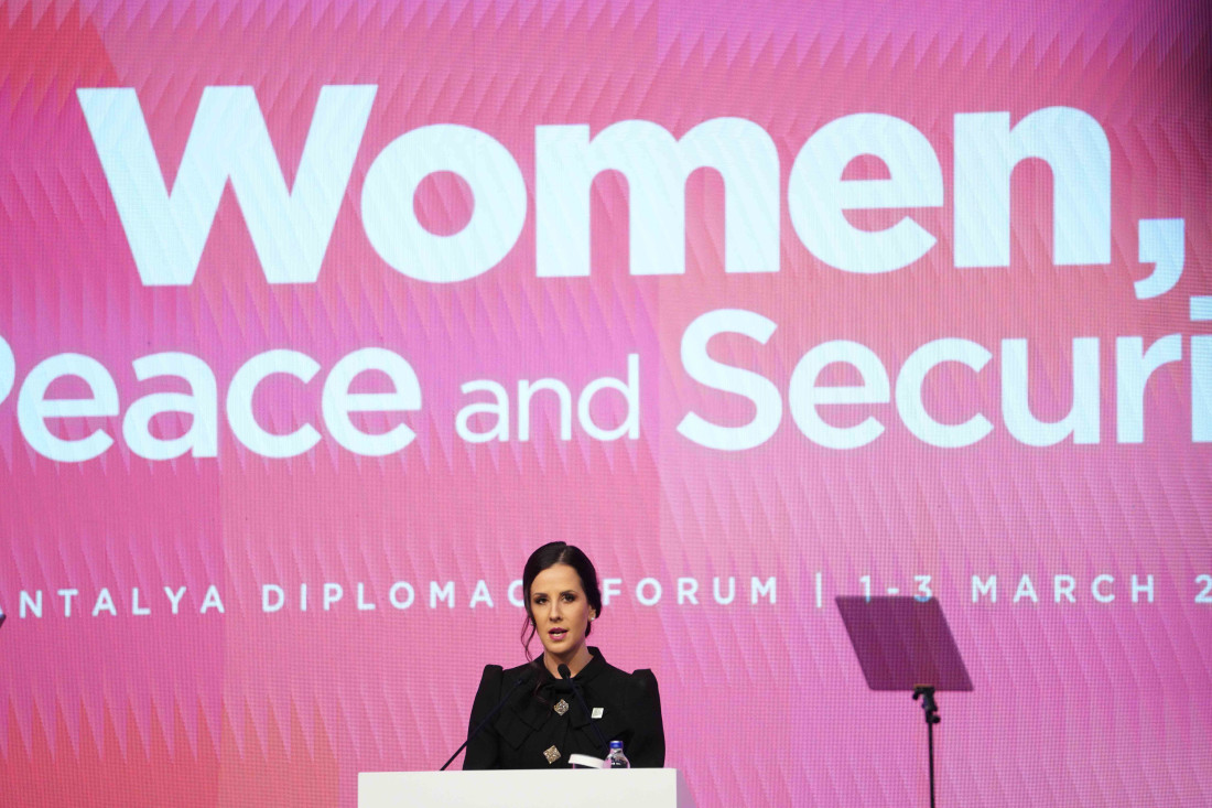 Tamara Vučić na Antalijskom forumu: Prepoznavanjem uloge žene jačamo dugotrajni mir i prosperitet