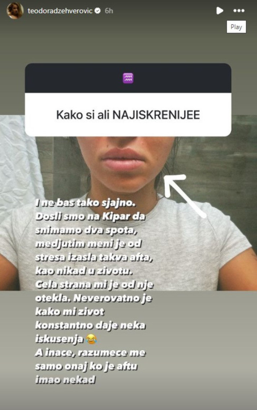 Teodora Džehverović doživela veliki peh na Kipru: Život mi konstantno šalje iskušenja!