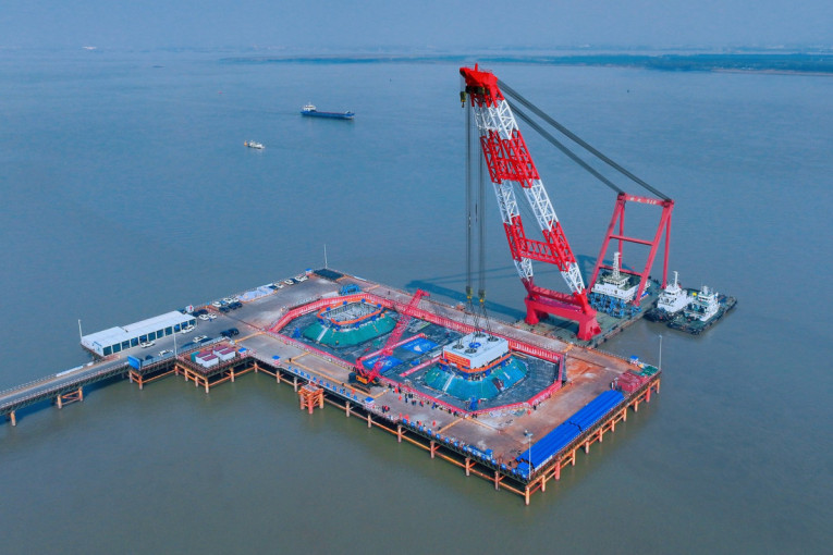 Kinezi grade najveći viseći most na svetu! Ponovo će se pomeriti granice (FOTO)