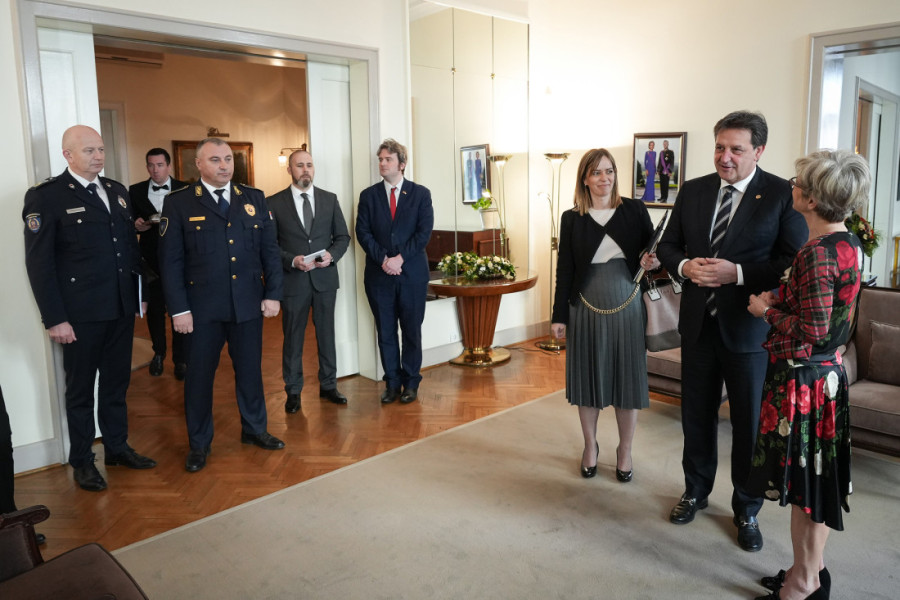 Ministar Gašić razgovarao sa ambasadorkom Belgije: Na dnevnom redu pitanje migracija