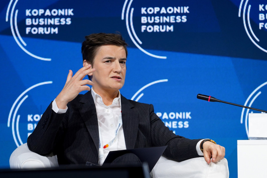 Premijerka Brnabić na Kopaonik biznis forumu: Srbija održala rast uprkos krizama i teškim okolnostima u svetu