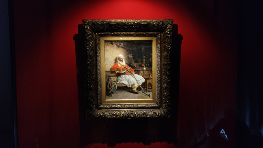 Smrt ga je sprečila da je završi: Narodni muzej izlaže poslednju sliku Đorđa Krstića "Pisac jevanđelja" (FOTO)