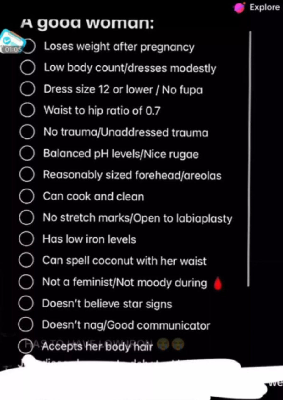 Muškarac izazvao bes zbog liste "Kako biti dobra žena", uključujući "pravilo kokosa" za vreme odnosa