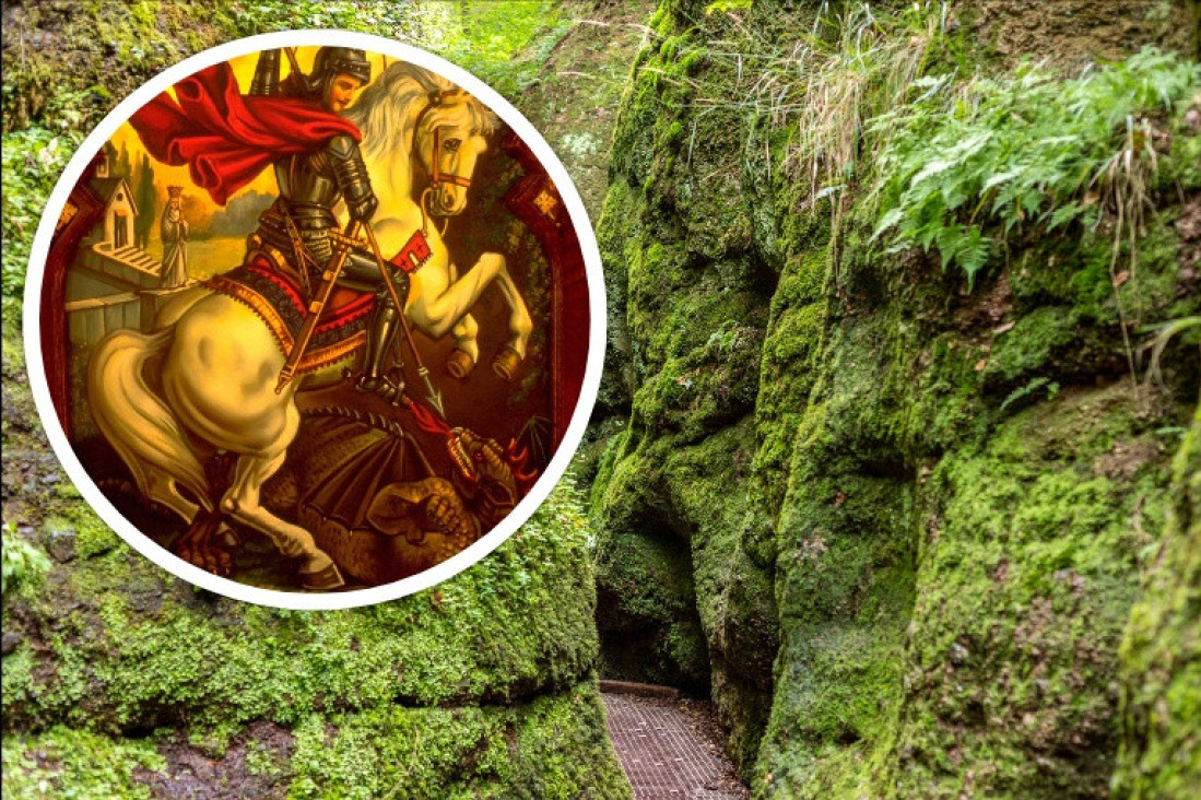 Zmajev kanjon: Prema legendi, na ovom mestu je Sveti Đorđe zabio svoj mač u grlo nemani (VIDEO)