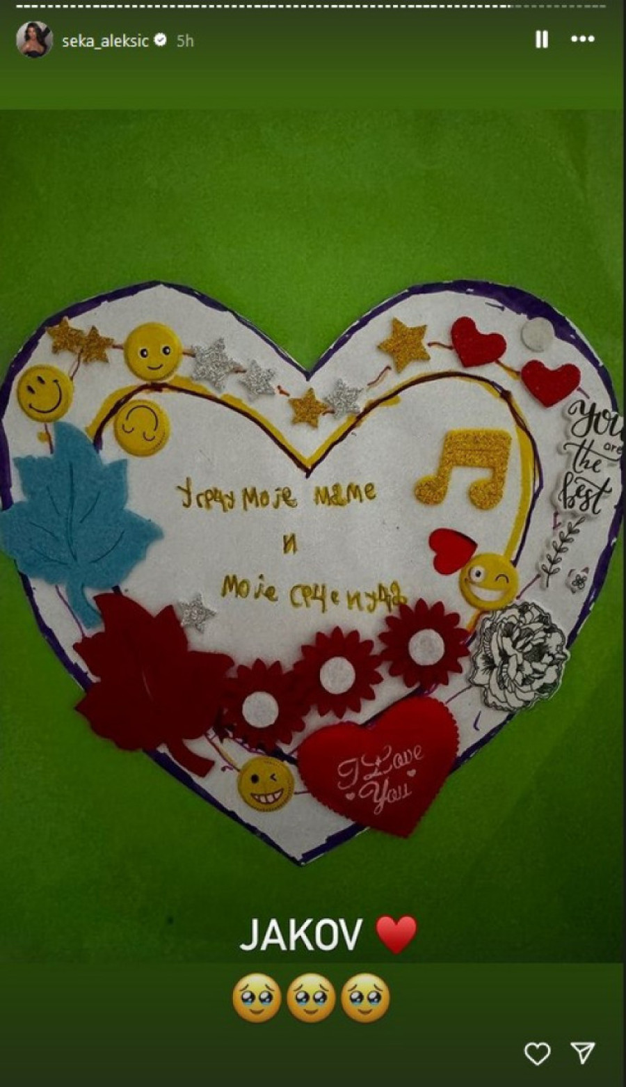 Seku Aleksić raznežili sinovi! Na poseban način joj čestitali Osmi mart (FOTO)