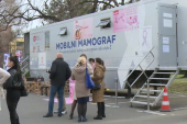 Mobilni mamograf na novoj lokaciji u Beogradu, pregledi će se obavljati do kraja meseca