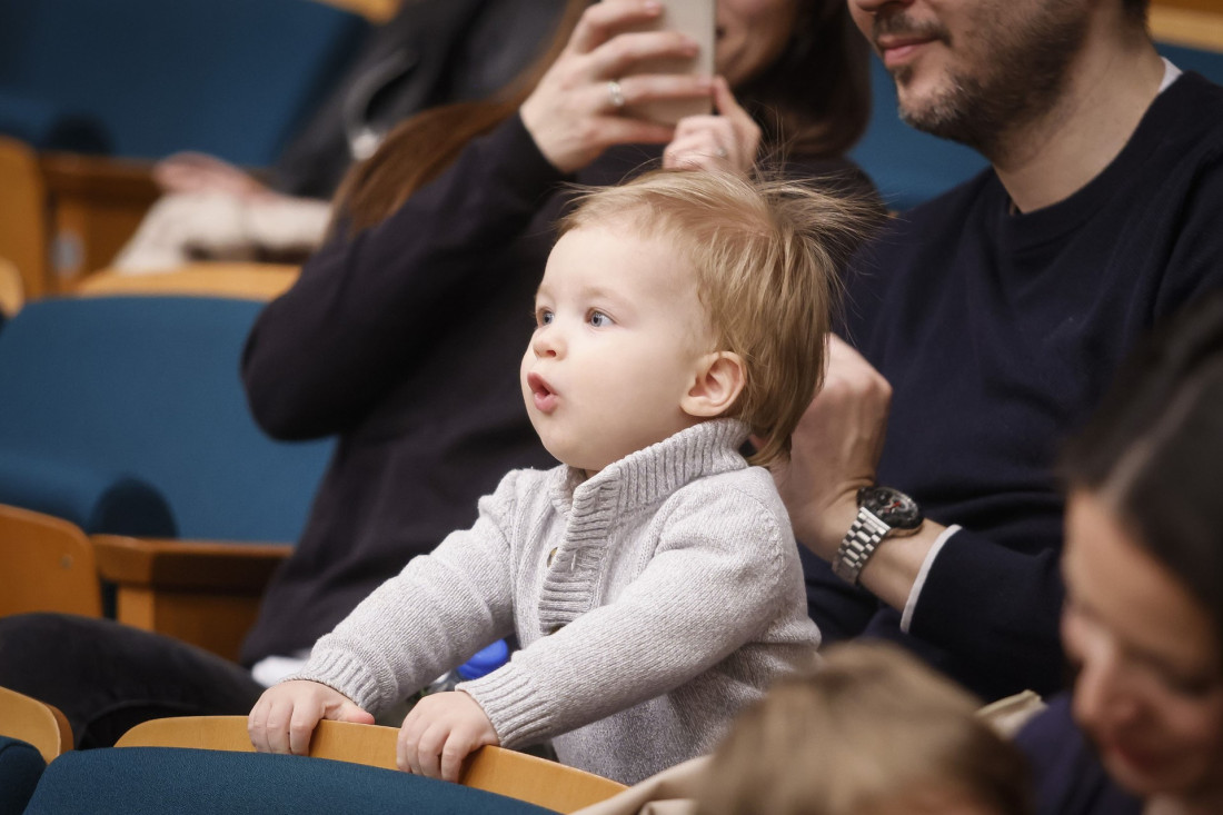 Poslednji ciklus koncerata za bebe u Beogradskoj filharmoniji: Valceri za mališane (FOTO/VIDEO)