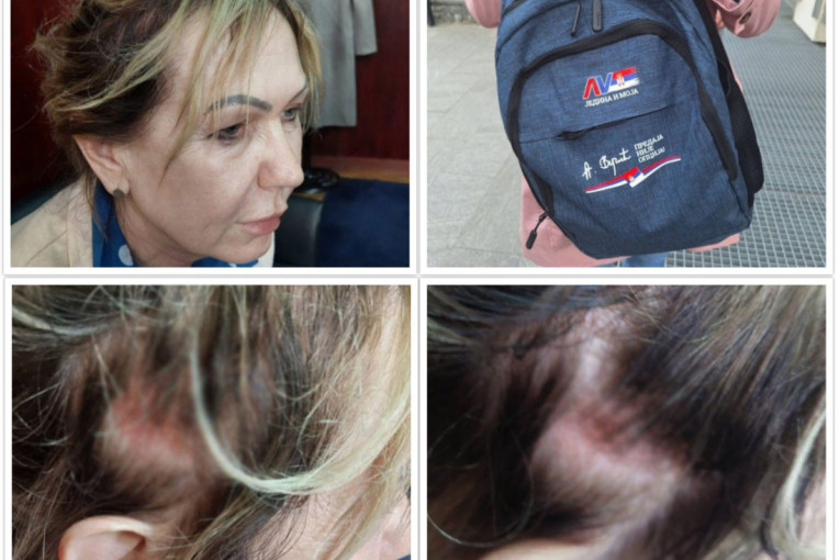 Incident na Terazijama: Žena napadnuta na ulici zbog ranca sa natpisom "Aleksandar Vučić" (FOTO/VIDEO)