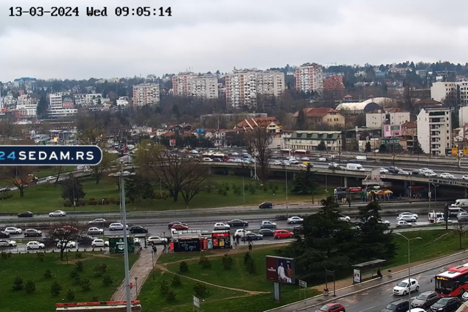 Jutarnji špic plus kiša - U Beogradu su opet gužve, pratite kamere 24 sedam uživo i informišite se na vreme