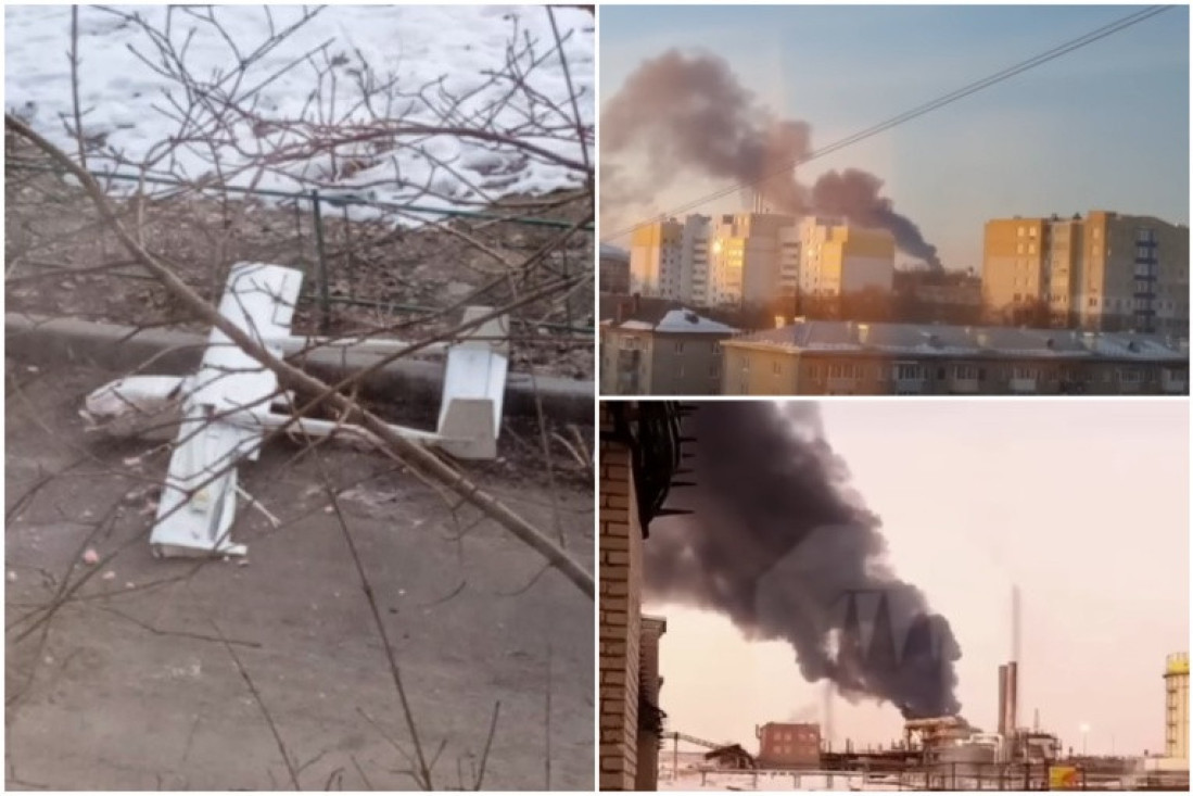 Rusija ponovo na meti ukrajinskih dronova: U Voronježu oboreno više od 30 letelica (FOTO/VIDEO)