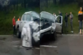 Prvi snimci nakon teške nesreće kod Bubanj potoka (VIDEO)