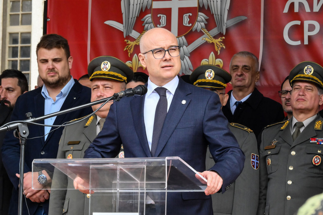 Miloš Vučević prisustvovao polaganju zakletve dobrovoljaca i rezervnih oficira (FOTO)