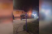Prvi snimak nesreće u Gornjem Milanovcu: Ovde su poginula dvojica drugara (FOTO/vIDEO)