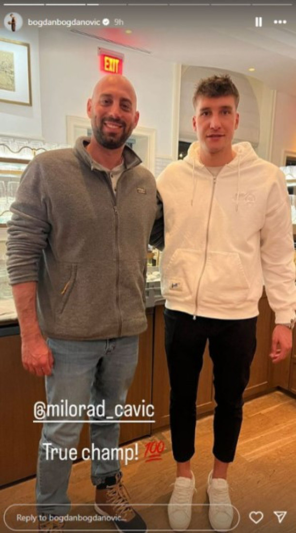 Mnogo skupa fotka dve legende srpskog sporta!  Ovako danas izgleda Čavić, Bogi se slikao sa našim najboljim plivačem!