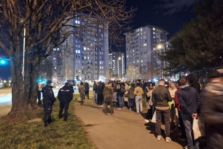 Kilometarska kolona na Novom Beogradu: Više od 1.000 Rusa i dalje čeka da glasa na Novom Beogradu (FOTO/VIDEO)