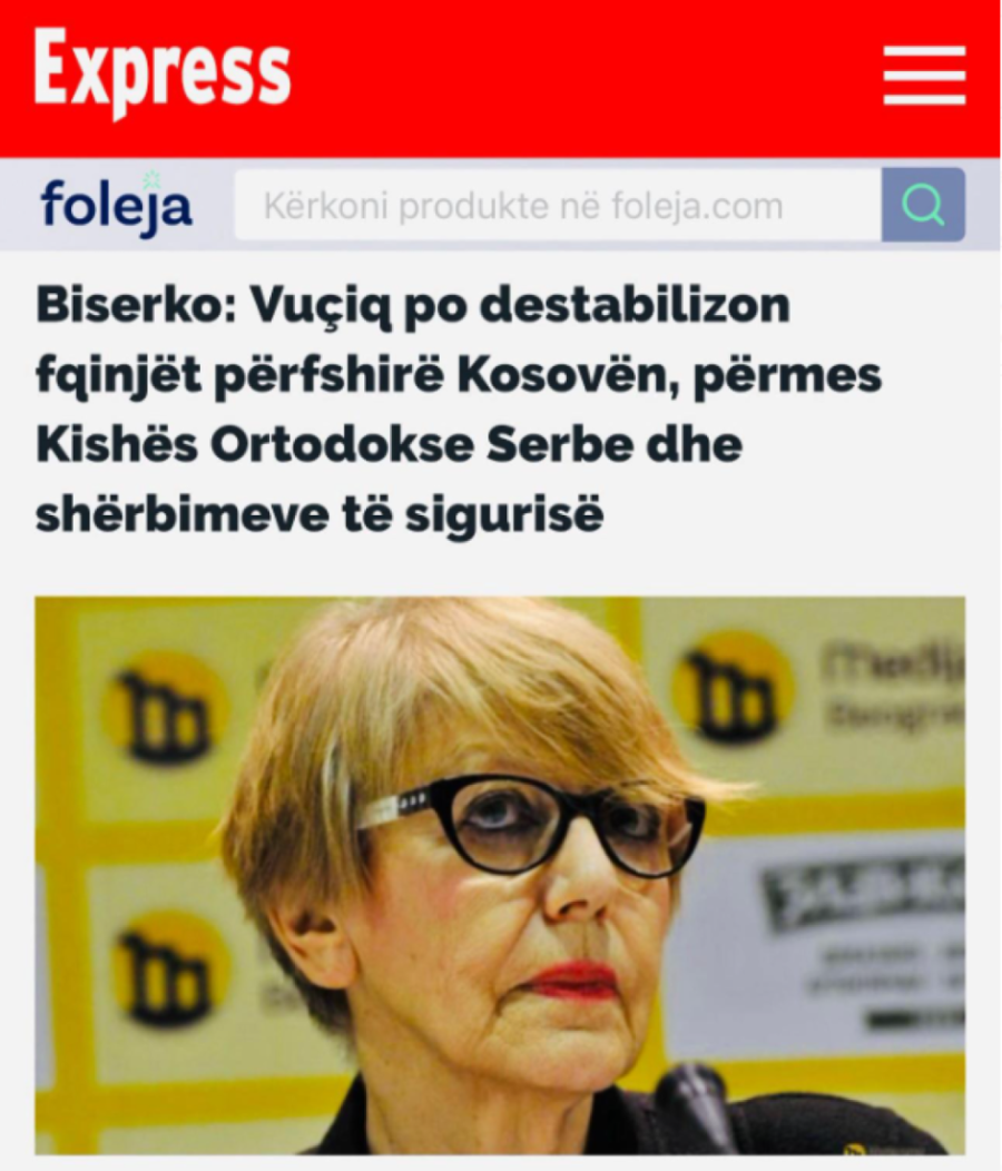 Šolakovi i Kurtijevi mediji u koordinisanom napadu na Vučića, preko Sonje Biserko (FOTO)