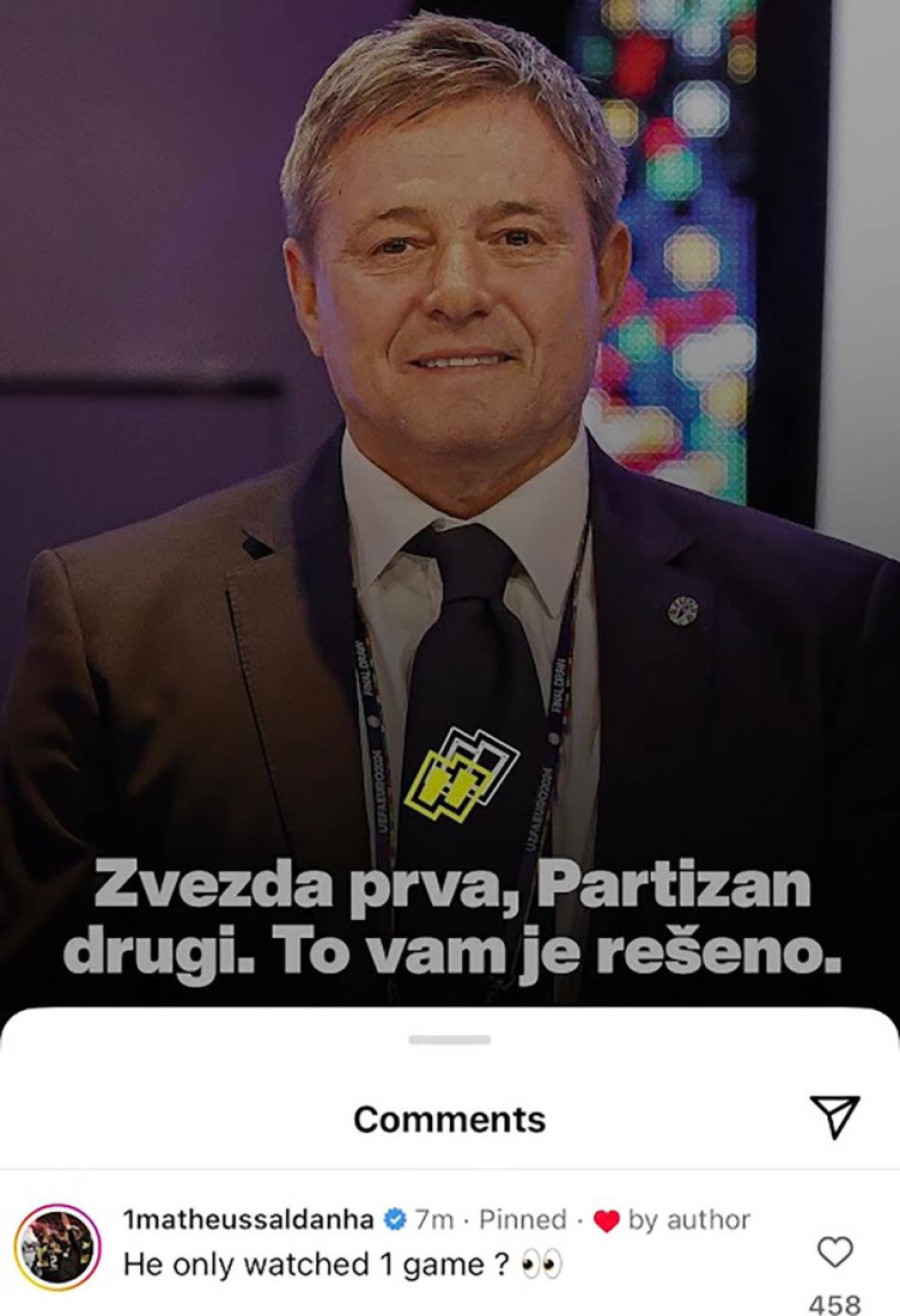 Piksi je "prozvao" Partizan, usledio je brzi odgovor! Evo šta je imao da kaže Saldanja! (FOTO)