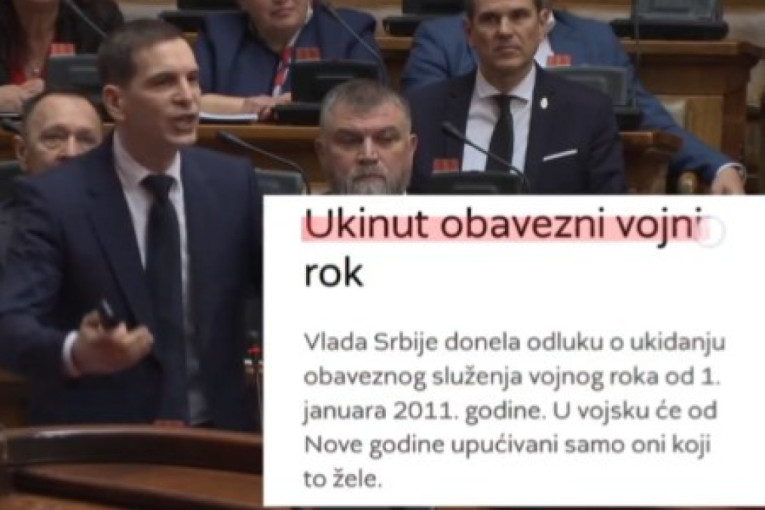 Licemerje Đilasovog desničara Jovanovića: Ukinuo obavezni vojni rok, a napada Vučića zato što ga još nije vratio! (VIDEO)